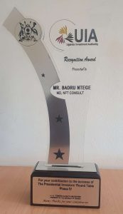 Uganda Investment Authority  Award